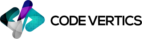 Code Vertics - Best Mobile App Development Company Logo