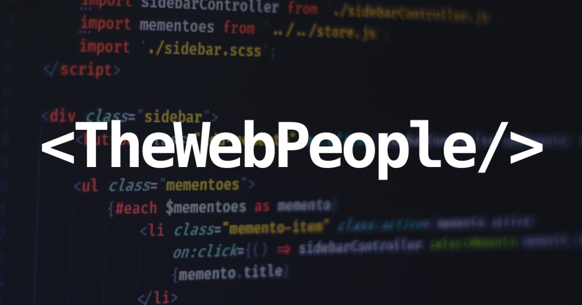 The Web People Logo